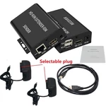 1080P 60M Usb Hdmi Kvm Extender Hub Over RJ45 Ethernet Cable Video Converter New. Price: $44.17.