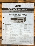 Jvc BR-S605U SA-K17U Vcr Service Manual *original* Unspecified. Price: $24.97.