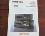 Original Panasonic AJ-D650 & AJ-D640 Vcr Recorder/player Brochure With Specs! Very. Price: $10.99.