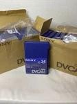 Sony PDV-34N Dvcam Tape Digital Cassettes (lot Of 20) Open. Price: $99.99.