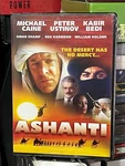 Ashanti (dvd) Michael Caine, Peter Ustinov, Kabir Beid, Richard Fleischer, New! Brand. Price: $11.98.