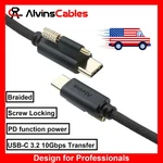 30CM Ultra-flexible Lock Usb-c Power Cable For Blackmagic Pyxis Monitor New. Price: $19.99.