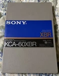 New Sony KCA-60XBR Video Cassette Broadcast Master 358M/1174FT. Price: $32.99.