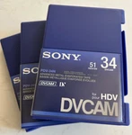 Sony PDV-34N Professional Dvcam Video Tape *new*. Price: $17.99.