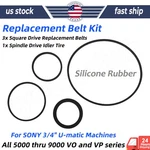 For Sony U-matic Replacement Belt Kits 5000, 7000, 9000 Series 3/4" Tape Machine New. Price: $34.99.
