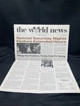 Vintage The World 1977 Lake Buena Vista Florida Disney Newspaper Used. Price: $12.00.