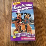 Sing Along Songs - Mickeys Beach Party At Walt Disney World (vhs,... Like. Price: $20.00.