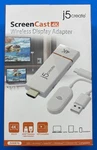J5CREATE Screencast 4K Wireless Display Adapter - White JVAW76 New Open. Price: $59.99.