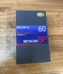 Sony BCT-60MLA Betacam Sp Metal Video Tape New. Price: $15.90.