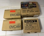 Sony DSR-DU1 + CA-DU1 PDVM-32N/3 Compact Videodisk Unit Bundle Open. Price: $449.00.