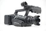 Sony NEX-EA50U Hd Super 35 Professional Camcorder With Lens, Battery And Charger Used. Price: $490.00.