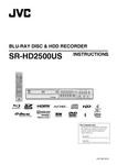 Jvc SR-HD2500US Blu-ray Player Owners Instruction Manual Reprint New. Price: $22.24.