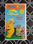 Teletubbies: Favorite Things Vhs 1999 Video Tape Pbs Kids Clamshell Very. Price: $14.99.