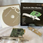 Blackmagic Decklink Mini Monitor Pcie Sdi + Hdmi Complete Low Profile Used. Price: $89.99.