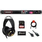 Blackmagic Design Hyperdeck Studio 4K Pro With 128GB Extreme Memory Card Kit New. Price: $1755.00.