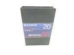 Sony BCT-20MA Betacam Sp Broadcast Master Metal Video Cassette Tape New. Price: $17.97.