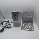 Ge 3-5377 Microcassette Recorder Voice Activated Fast Playback W/ Manual And Used. Price: $26.99.