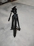 Bogen Manfrotto 3246 Tripod W/ 3063 Fluid Video Head Used. Price: $175.00.