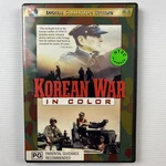 Korean War In Color Dvd 2002 Digital Collector's Edition Ntsc Region 1 Good. Price: $8.57.