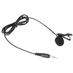 Saramonic SR-M1 Omnidirectional Electret Condenser Lavalier Microphone With 3.5M. Price: $15.00.