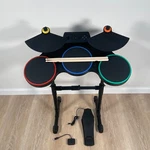 Sony PS3 Guitar Hero World Tour Band Kit Set Complete Drums Cymbals Dongle Used. Price: $299.99.