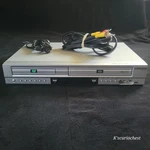 Govideo DV2140 Dvd Vcr Combo Player Dual Deck Tested Works W/ Cables Used. Price: $39.99.