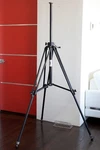 Bogen 3246 Sturdy Black Anodized Professional Tripod Used. Price: $150.00.