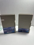 Sony Hdcamsr Video Tapes 124 & 94 Used Unknown Content- Name The World Remembers. Price: $199.99.