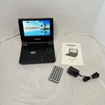 Sylvania Portable Player SDVD7027 Black 7-INCH Lcd W/ Charger & Manual Works Used. Price: $29.00.