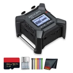 Zoom F3 2-INPUT / 2-TRACK Field Recorder Bundle New. Price: $347.95.