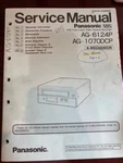 Panasonic AG-6124P & AG-1070DCP Service Manual From The Usa **original** Very. Price: $29.99.