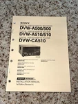 Sony DVW-A500 Installation Manual Good. Price: $11.99.