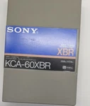 Sony U-matic KCA-60XBR 3/4 Broadcast Master Blank Cassette Tape New Unused. Price: $12.99.