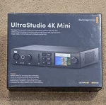 Blackmagic Design Ultrastudio 4K Mini Thunderbolt 3 Capture & Playback Device Used. Price: $900.00.
