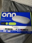 Onn 4K Pro Streaming Device, Google Tv With Gemini (new 2026 Model) Ultra-fast. Price: $92.99.