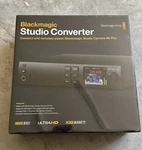 Blackmagic Design Studio Converter New Original Box. Price: $850.00.