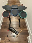 Sony PS3 Guitar Hero World Tour Band Kit Set Complete Drums Cymbals Dongle Used. Price: $249.99.