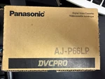 Panasonic AJ-P66L Dvcpro 66-MINUTE Video Cassette (large) New. Price: $45.00.