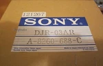Sony DJR-03AR / A-8260-688-C DVW-500 Digital Betacam Vtr Upper Drum Assembly New. Price: $1149.99.