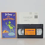1992 Dr Seuss It's Grinch Night Vhs Cassette Tape Random House Vtg Oop Halloween Good. Price: $10.49.
