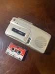 Ge 3-5383A Microcassette Recorder Avr Fast Playback Voice With One Tape Used. Price: $35.99.