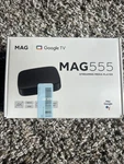 Infomir MAG555 Google Tv 4K Hdr Streaming Media Player Black Voice Remote Open. Price: $90.00.