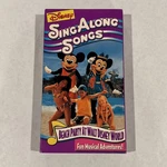Mickey's Fun Songs Beach Party At Walt Disney World Vhs Tape Tested Mouse Very. Price: $13.99.