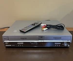 Panasonic DMR-E75VP Vhs Dvd Vcr Combo Recorder Two-way Dubbing W/remote & Cables Used. Price: $149.99.